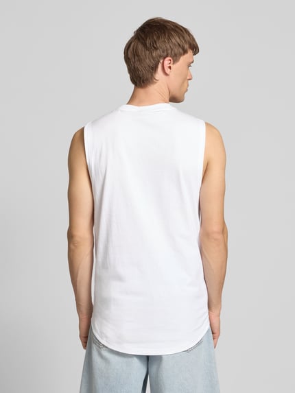 Calvin Klein Jeans Tanktop mit Rundhalsausschnitt Weiss 5