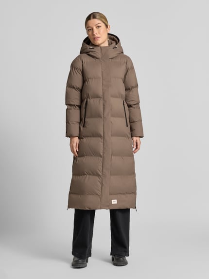 khujo Steppmantel mit Reißverschlusstaschen Modell 'MAYLA4' Taupe 4