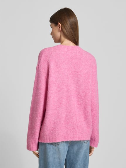 American Vintage Strickpullover mit Alpaka-Anteil Rosa 5