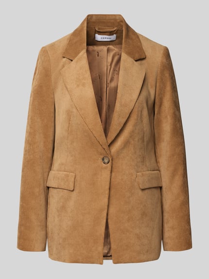 COMMA Blazer met reverskraag Camel - 2