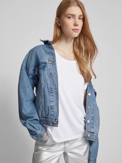 ONLY T-shirt z okrągłym dekoltem model 'MOSTER' Biały 3