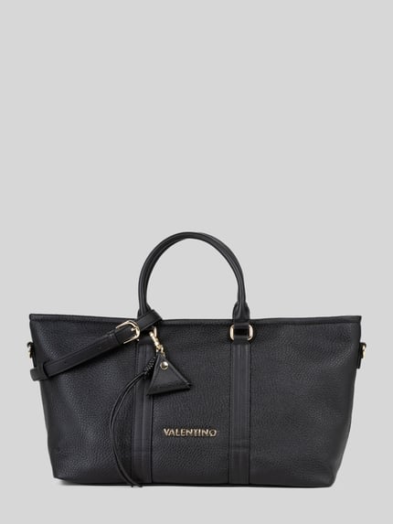 Valentino Bags torba shopper z odpinanym paskiem na ramię model 'MAURY' Czarny 1