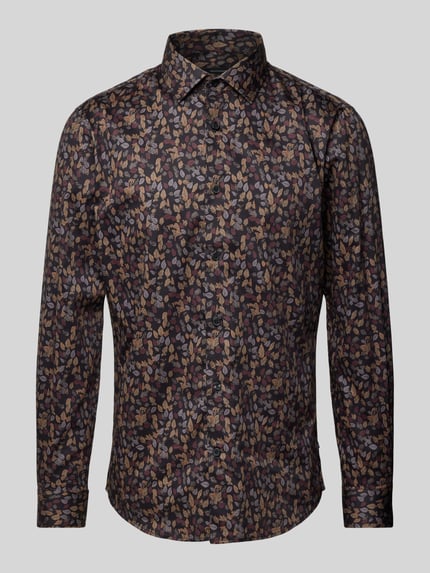 Matinique Regular fit vrijetijdsoverhemd met kentkraag, model 'Trostol' Paars - 2