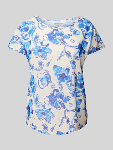 Christian Berg Woman T-shirt z okrągłym dekoltem Niebieski 2