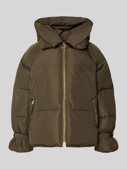 WITHBLACK Kurtka pikowana z kapturem Khaki 2
