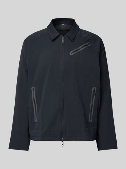 Under Armour Kurtka treningowa z zamkiem błyskawicznym dwustronnym model ‘Unstoppable’ Czarny 2
