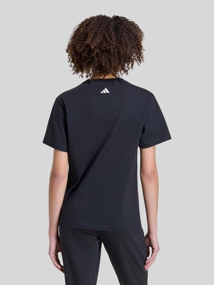 adidas Sportswear męski t-shirt o kroju regular fit z czystej bawełny Czarny 5