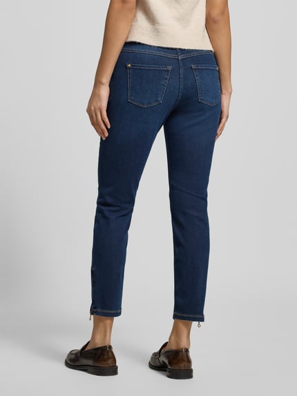MAC Jeans in verkürzter Passform Dunkelblau 5