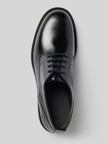 Copenhagen Schnürschuh aus Rindsnappa mit Gummisohle Black 3