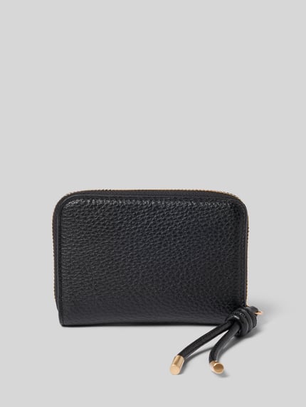 Valentino Bags Portemonnaie mit Logo-Detail Modell 'SAPHIRA' Black 2