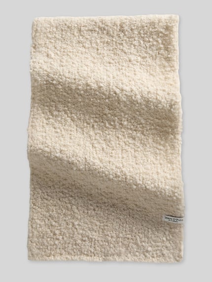 Marc O'Polo Schal mit Bouclé-Struktur Offwhite 3
