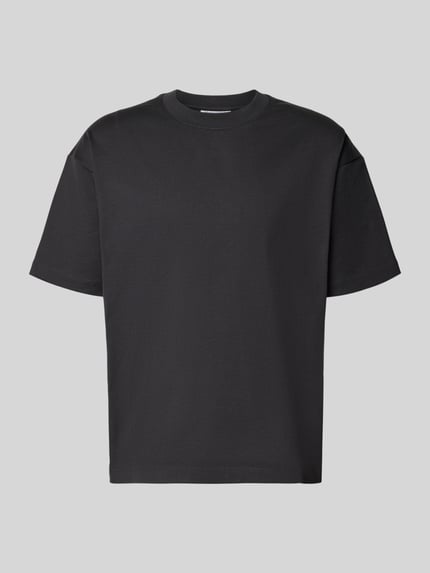 Boxy Fit T-Shirt aus reiner Baumwolle Shop The Look MANNEQUINE
