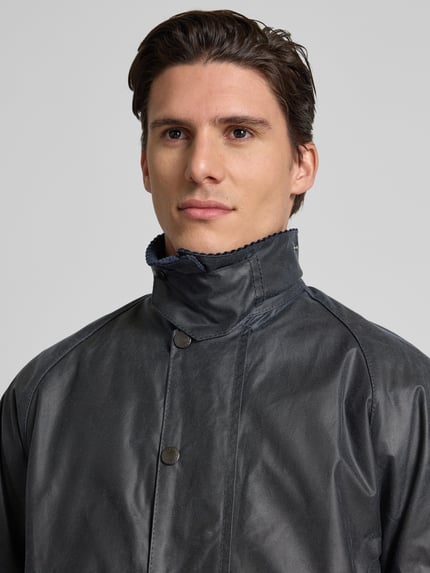 Barbour Parka mit Pattentaschen Modell 'BEAUFORT' Marine 3