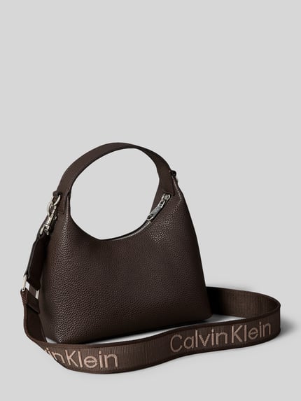 CK Calvin Klein Umhängetasche mit abnehmbaren Schulterriemen Dunkelbraun 4