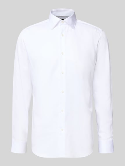 Regular Fit Businesshemd aus reiner Baumwolle Modell 'JOE' Shop The Look MANNEQUINE