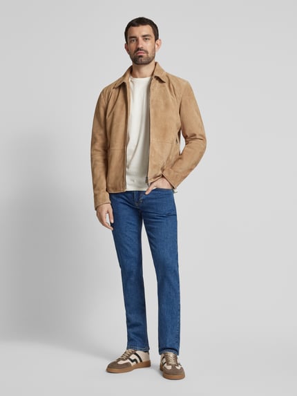 MAC Regular Fit Jeans im 5-Pocket-Design Modell 'ARNE' Hellblau 1