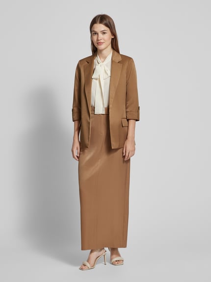 Christian Berg Woman Selection Maxirok met deelnaad Lichtbruin - 1