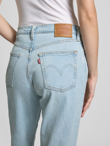 Levi's® Straight Fit Jeans mit 5-Pocket-Design Hellblau 3