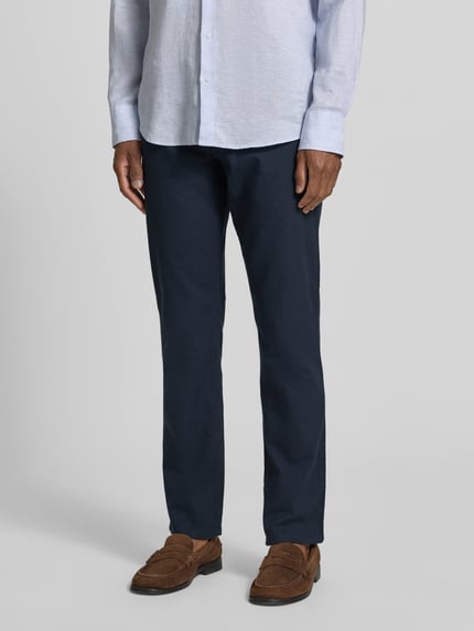 Christian Berg Men Jeansy o kroju slim fit w 5 kieszeni Granatowy 4