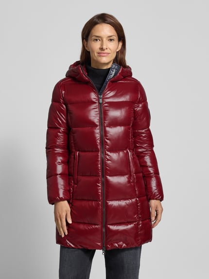 Save The Duck Steppjacke mit Kapuze Modell 'INES' Bordeaux 4