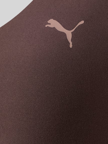 Produktfoto, Slim Fit Sportbh mit Logo-Print Modell 'Cloudspun' von PUMA, elastyczna mieszanka materiałów, krój slim fit, Cloudspun