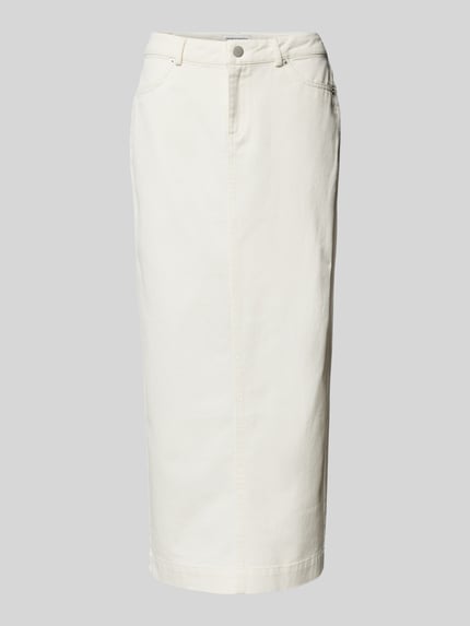 Spódnica jeansowa z ozdobnymi szwami — Alessa & Anna Winter X P&C* Shop The Look MANNEQUINE