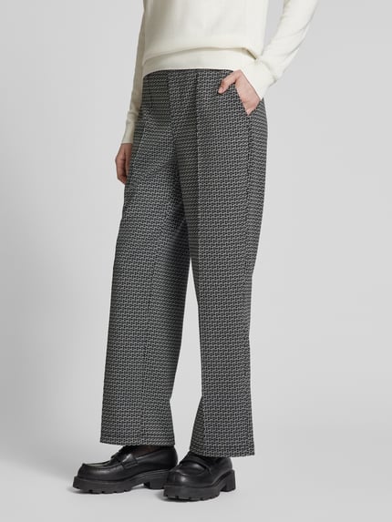 Street One Stoffen broek met Franse steekzakken Zwart - 4