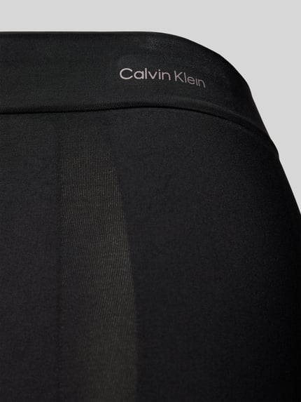 Calvin Klein Underwear spodnie z nadrukiem z logo Czarny 2