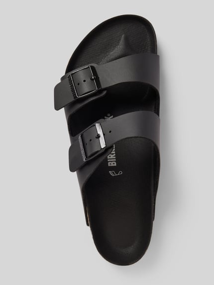 Birkenstock Klapki z szerokimi paskami model ‘ARIZONA’ BLACK 3