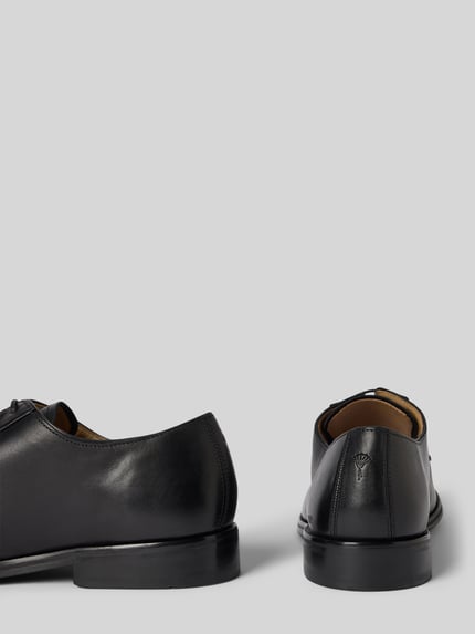JOOP! SHOES Buty derby skórzane sznurowane model ‘pero kleitos’ Czarny 2