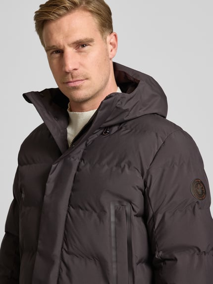 Save The Duck Steppjacke mit Kapuze Modell 'QUINLAN' Dunkelbraun 3