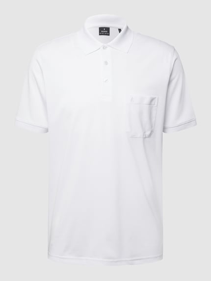 RAGMAN Poloshirt met borstzak Wit - 2