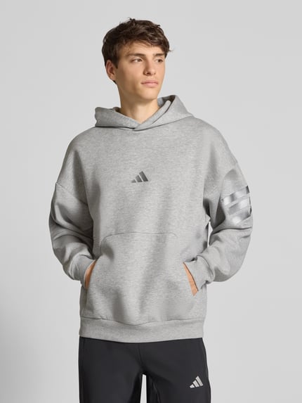 adidas Sportswear Hoodie met capuchon Middengrijs - 4