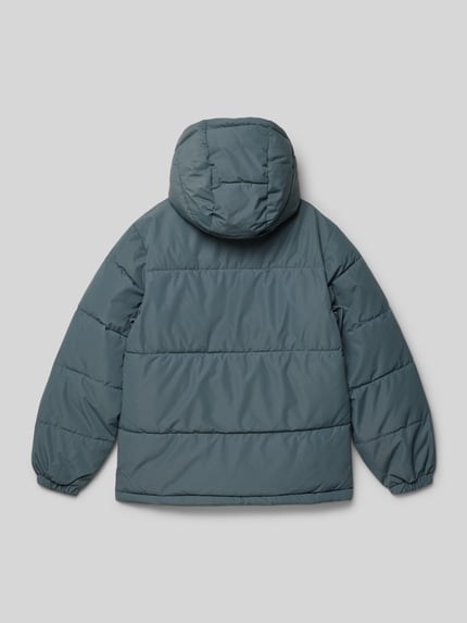 JACK & JONES Kurtka pikowana z kapturem Szaroniebieski 3