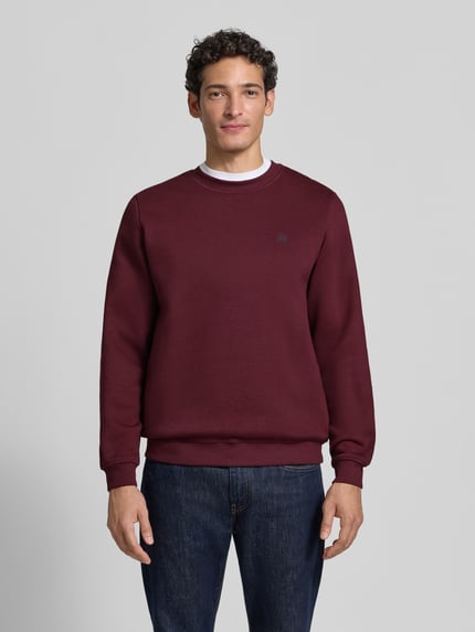 MCNEAL Sweatshirt aus Baumwoll-Mix Dunkelrot 4