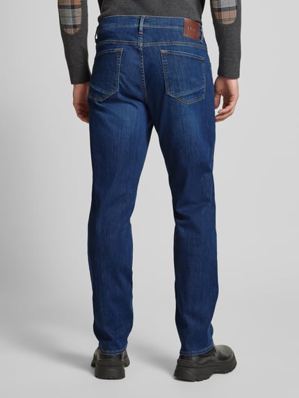 Brax Slim Fit Jeans im 5-Pocket-Design Modell 'CHUCK' Dunkelblau 5