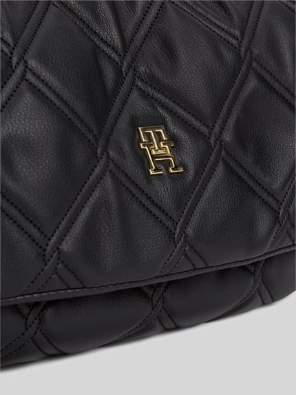 Tommy Hilfiger Henkeltasche mit Ketten-Details und Logo-Detail Black 3