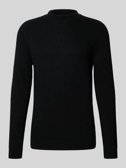 JOOP! COLLECTION Strickpullover mit Kaschmir-Anteil und Rundhalsausschnitt Black 2