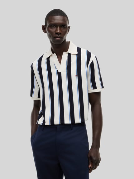 Tommy Hilfiger relaxed fit poloshirt van puur katoen Blauw - 4