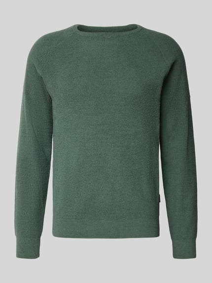 Blend Strickpullover mit Rundhalsausschnitt Modell 'DANTE' Hellgruen 2