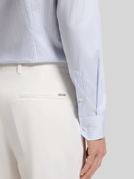 BOSS Slim Fit Businesshemd aus reiner Baumwolle Modell 'HANK-SP-B1' Bleu 6