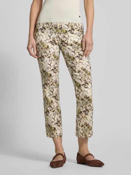 Stehmann Stoffhose aus Viskose-Mix Modell 'Fimi' Offwhite 4