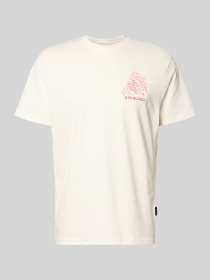 Dedicated T-Shirt mit Label-Print Offwhite 2