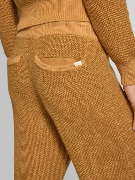 BLKVIS Sweatpants Woll-Mix Senf 3