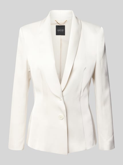 Żakiet z szalowym kołnierzem i zapięciem na guzik Shop The Look MANNEQUINE