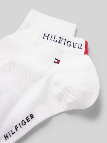 Tommy Hilfiger Sneaker-Socken aus Baumwoll-Mix im 2er-Pack Weiss 2