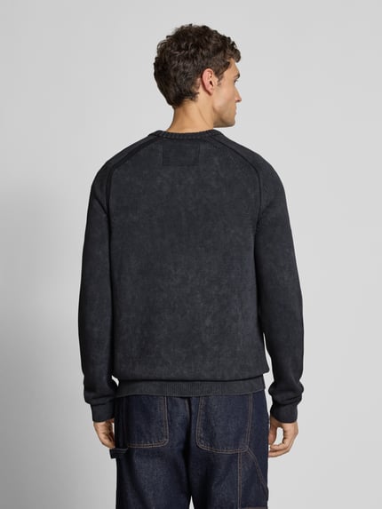 ARMEDANGELS Regular Fit Strickpullover aus reiner Baumwolle Modell 'VAANJO ' Black 5