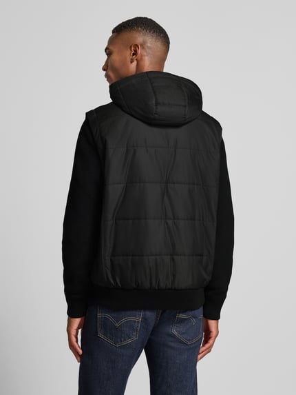 bugatti Regular Fit Steppjacke mit abnehmbaren Ärmeln Black 5