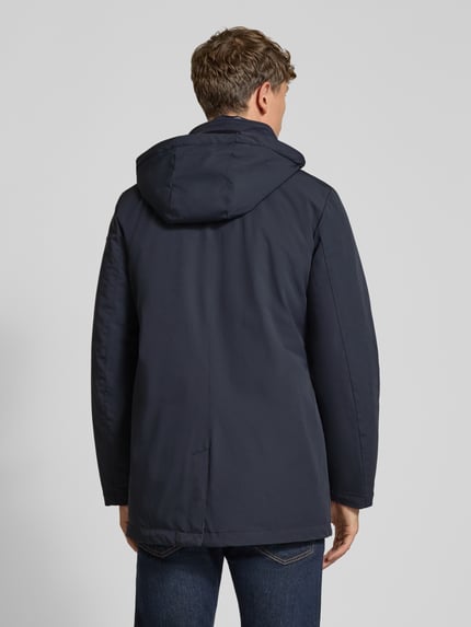 Geox Parka mit Kapuze und Eingrifftaschen Marine 5