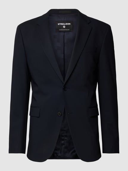 Regular Fit 2-Knopf-Sakko mit Woll-Anteil Shop The Look MANNEQUINE